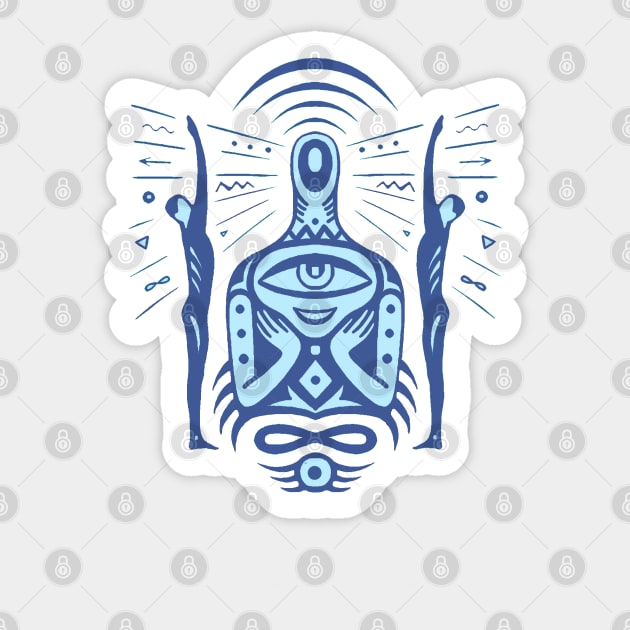 yoga Sticker by Daria Kusto